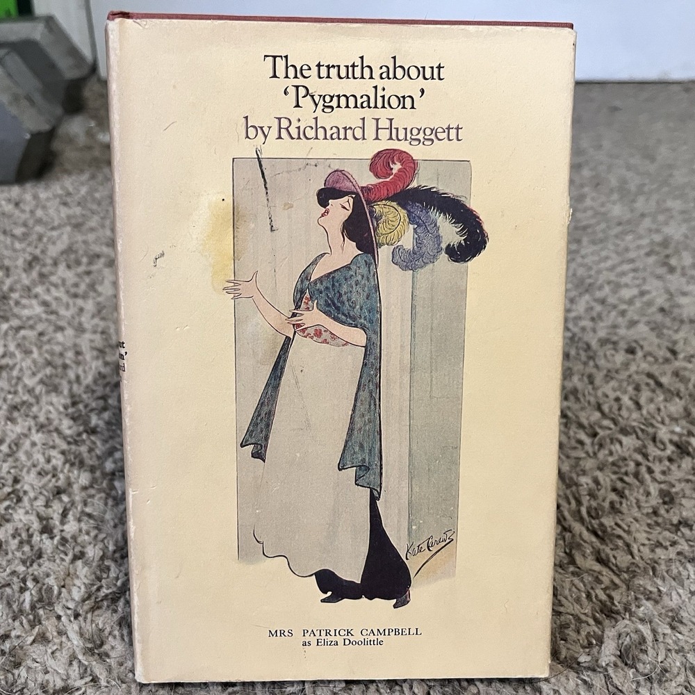 Vintage Book Truth About Pygmalion Richard Huggett - 1970 Signed By Author